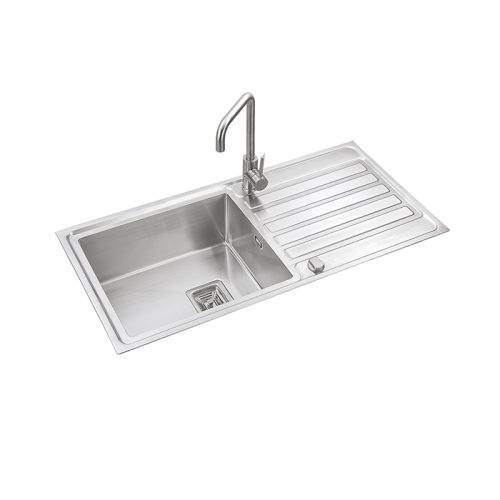 Single Sinks With Drainer